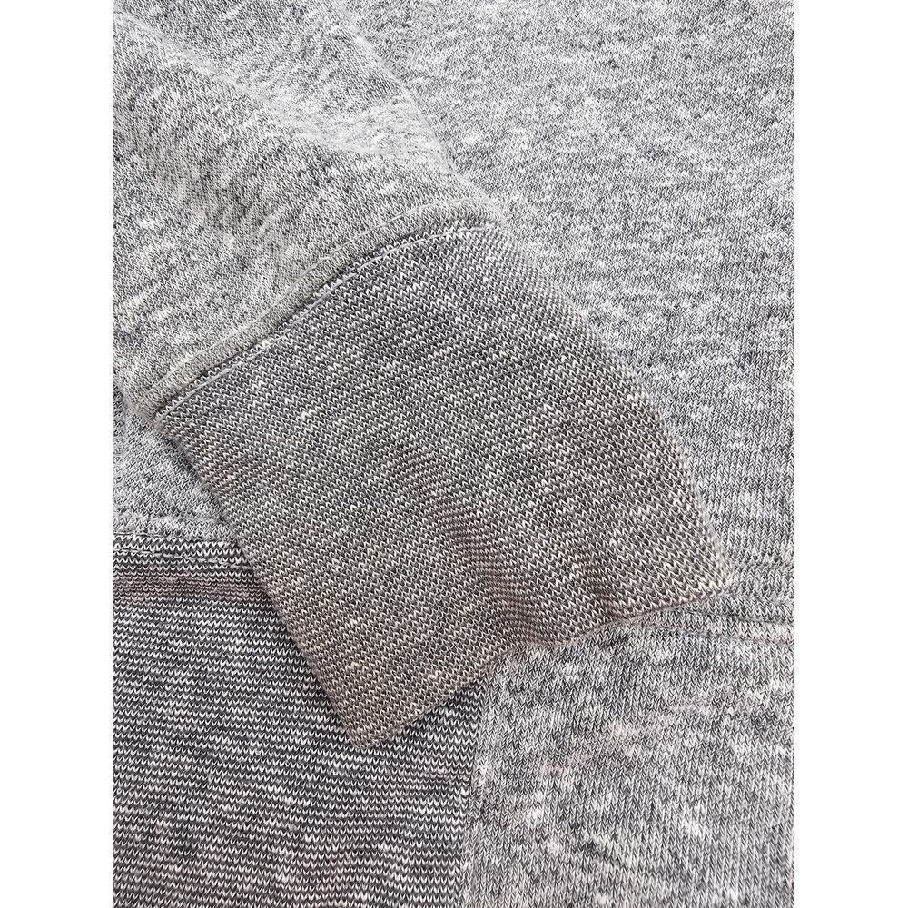 Gap Lived In Boy's Size M 8-9 Gray Hooded Zip-up Jacket - Picture 4 of 8
